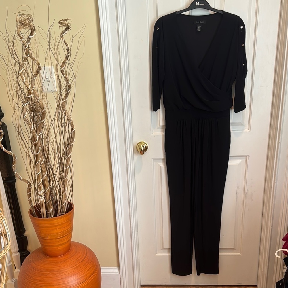 White House Black Market 🔥sale🔥black jumpsuit